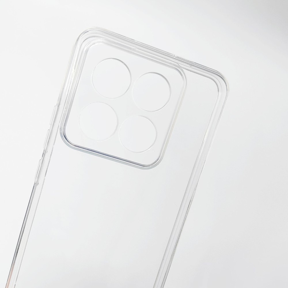 Průhledný gelový obal na Xiaomi 14 Pro - průhledný
