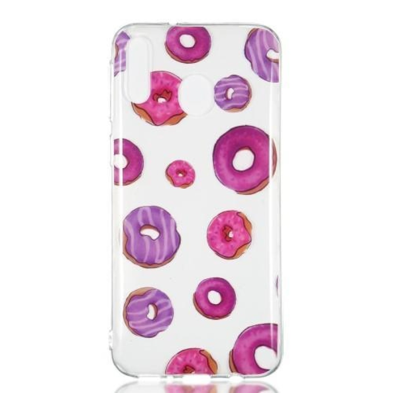 Patt gelový obal na mobil Samsung Galaxy M20 - donut