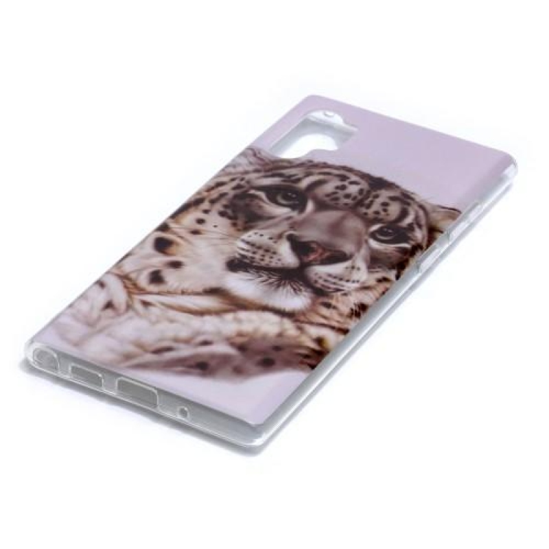 Patt gelový obal na mobil Samsung Galaxy Note 10 Plus - leopard