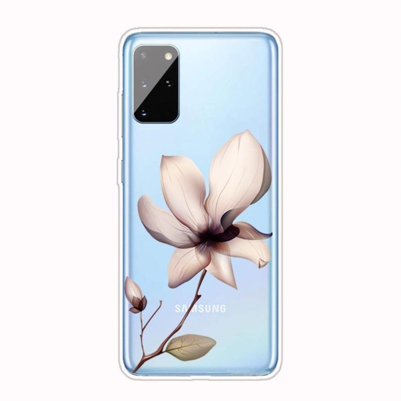 Patte gelový obal na mobil Samsung Galaxy A41 - krásný květ