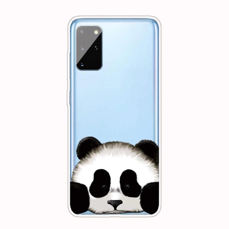 Patte gelový obal na mobil Samsung Galaxy A41 - panda
