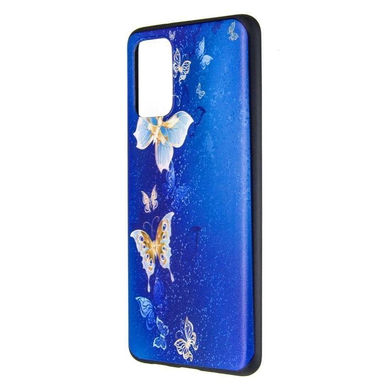 Patte gelový obal na mobil Samsung Galaxy S20 Plus - motýli