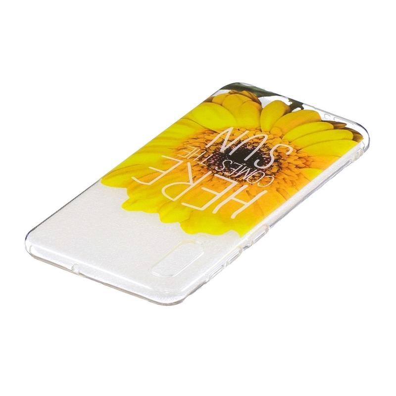 Patte gelový obal pro mobil Samsung Galaxy A50 / A30s - slunečnice