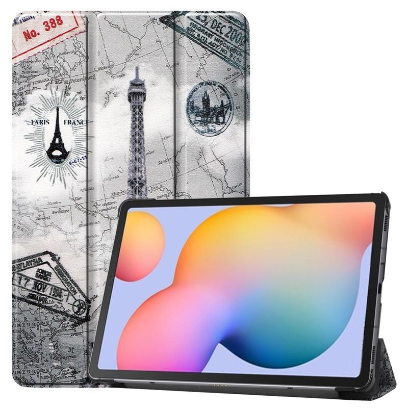 Patte polohovatelné pouzdro na tablet Samsung Galaxy Tab S6 Lite 10.4 - eiffelova věž