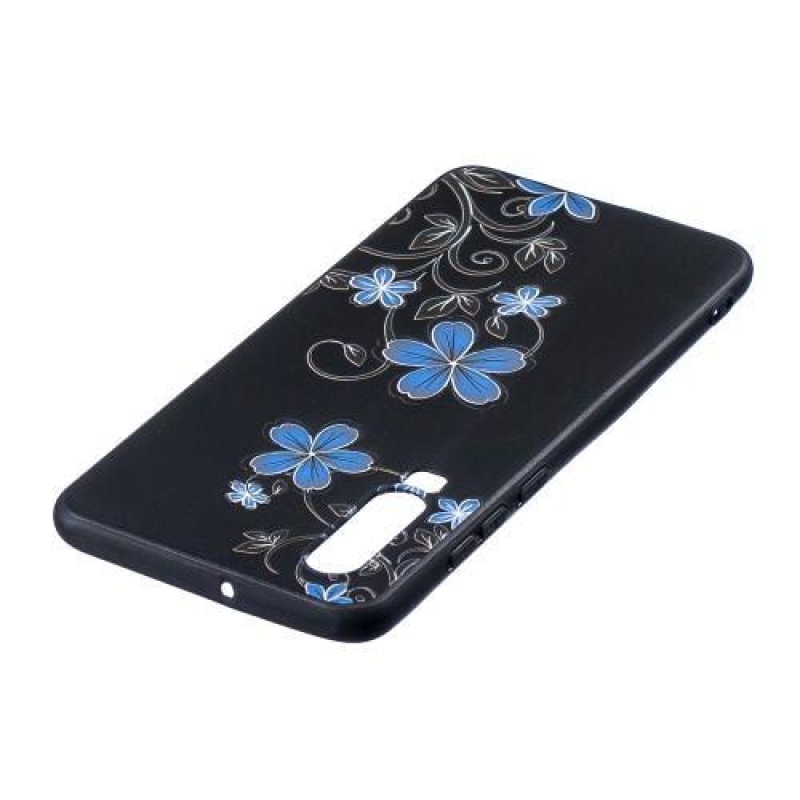 Patte silikonový kryt pro Huawei P30 - květy