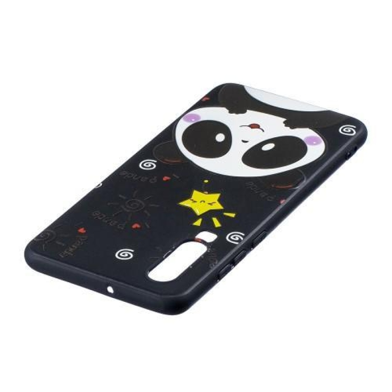 Patte silikonový kryt pro Huawei P30 - panda