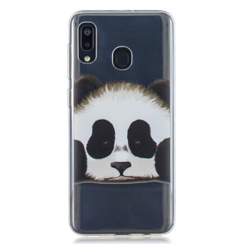 Pattern gelový obal na mobil Samsung Galaxy A20 / A30 - panda