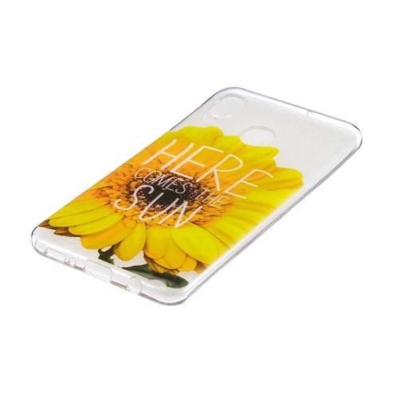 Pattern gelový obal na mobil Samsung Galaxy A30 / A20 - slunečnice