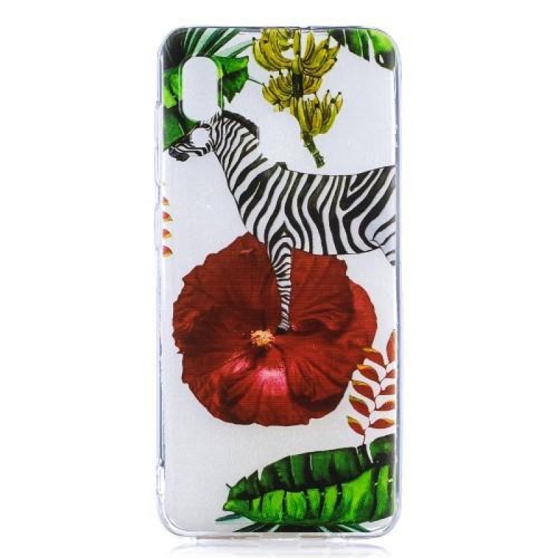 Pattern gelový obal na mobil Samsung Galaxy A30 / A20 - zebra