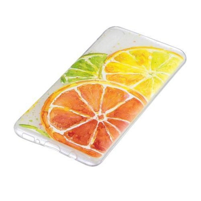 Pattern gelový obal na mobil Samsung Galaxy A50 / A30s - barevný citrón