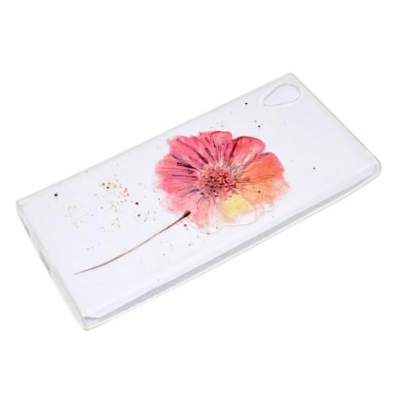 Pattern gelový obal na mobil Sony Xperia XA1 Plus - živé květy