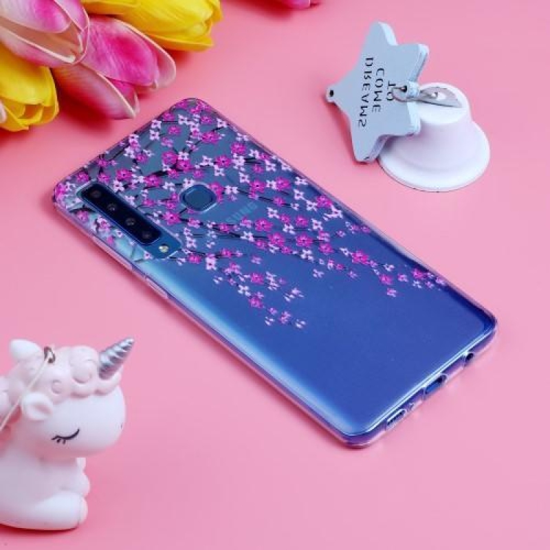 Pattern gelový obal na Samsung Galaxy A9 - květiny