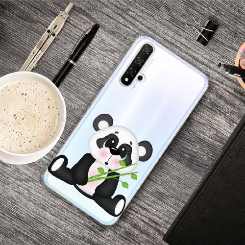 Pattern obrázkový gelový obal pro mobil Honor 20 / Huawei Nova 5T - velká panda