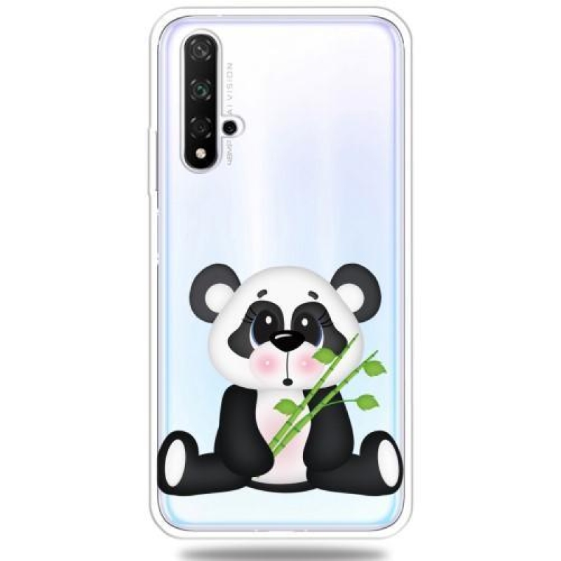 Pattern obrázkový gelový obal pro mobil Honor 20 / Huawei Nova 5T - velká panda