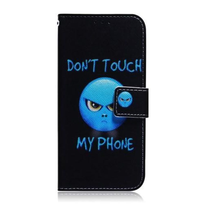 Pattern PU kožené peněženkové pouzdro na mobil Samsung Galaxy A30 / A20 - nesahat