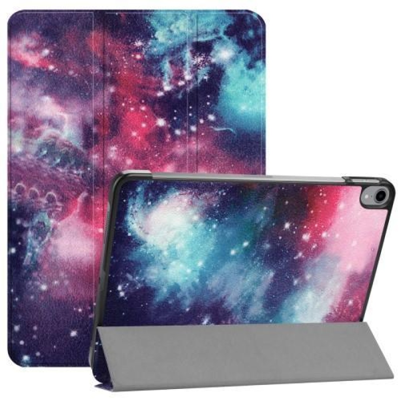 Pattern PU kožené pouzdro na Apple iPad Pro 11 - galaxie
