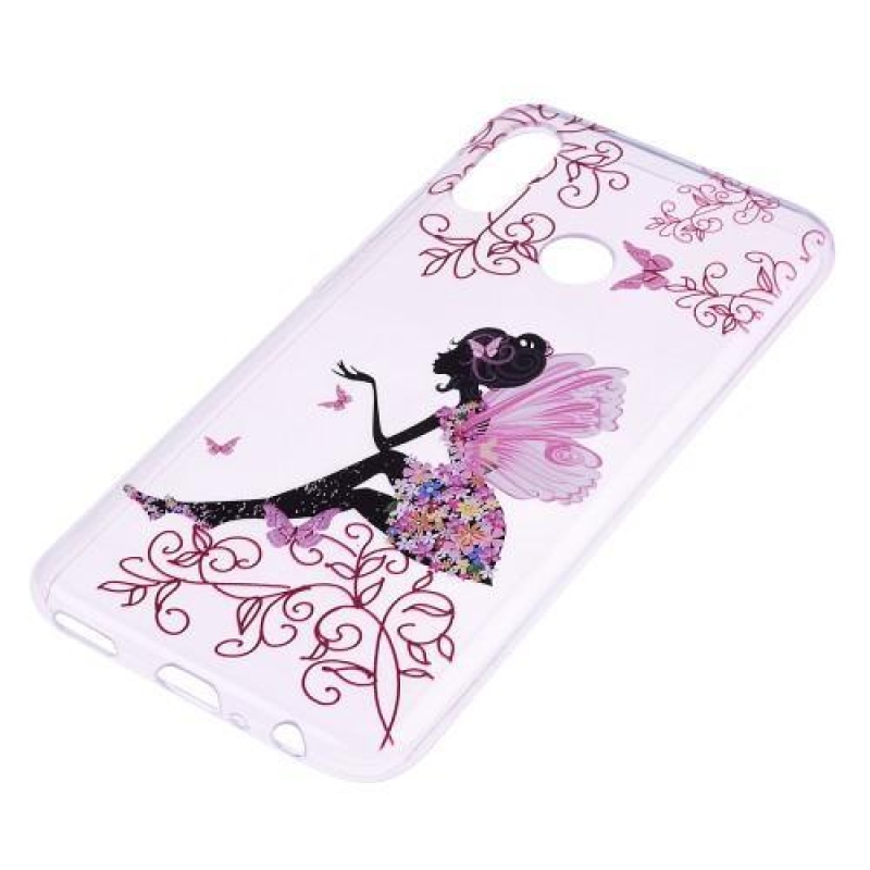 Patty gelový obal na mobil Samsung Galaxy M20 - kvetoucí krása