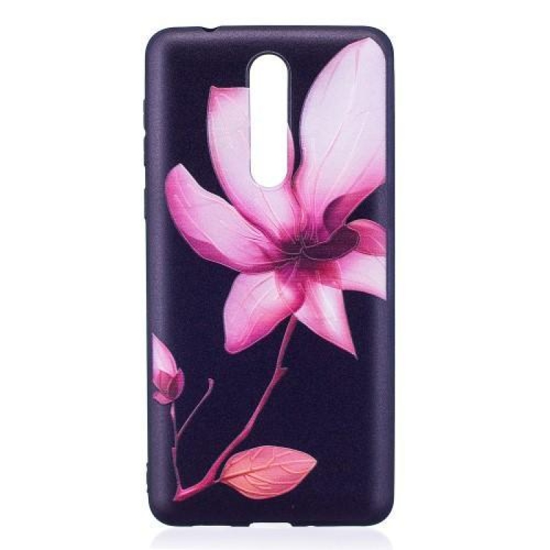 Patty gelový obal s motivem na Nokia 8 - květina