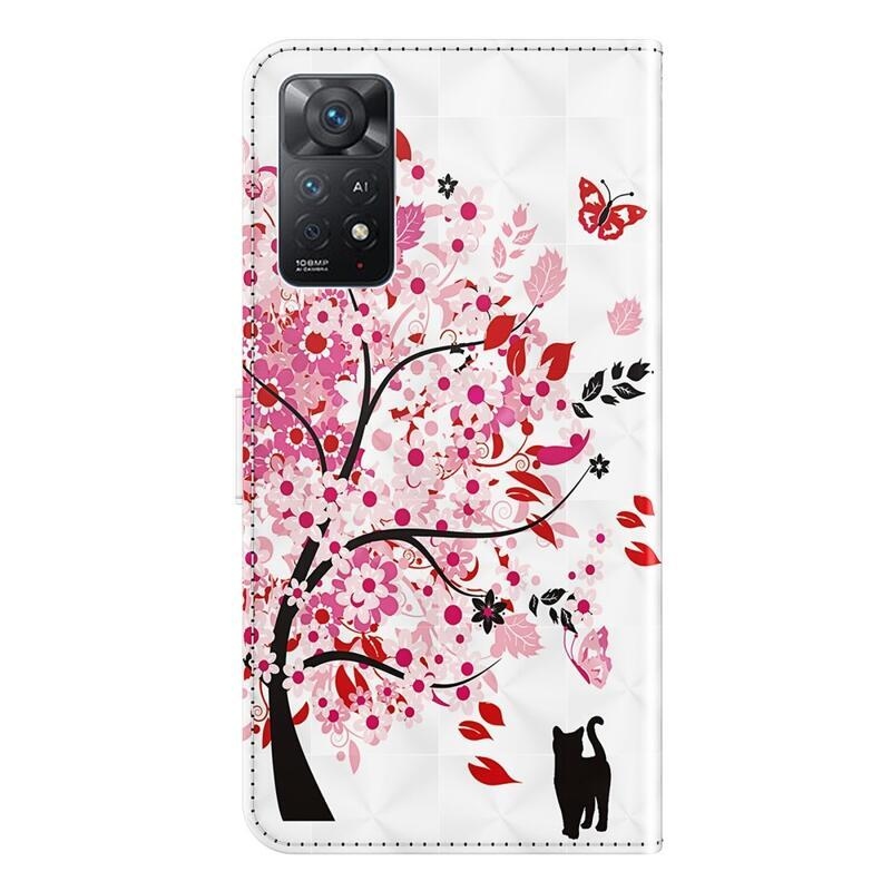 Patty peněženkové pouzdro pro mobil Xiaomi Redmi Note 11 Pro 4G/5G - rozkvetlý strom