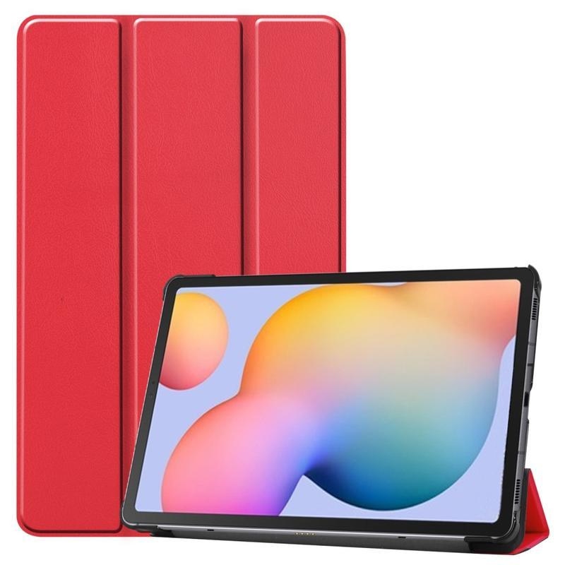 Polohovatelné pouzdro na tablet Samsung Galaxy S6 Lite 10.4 - červené