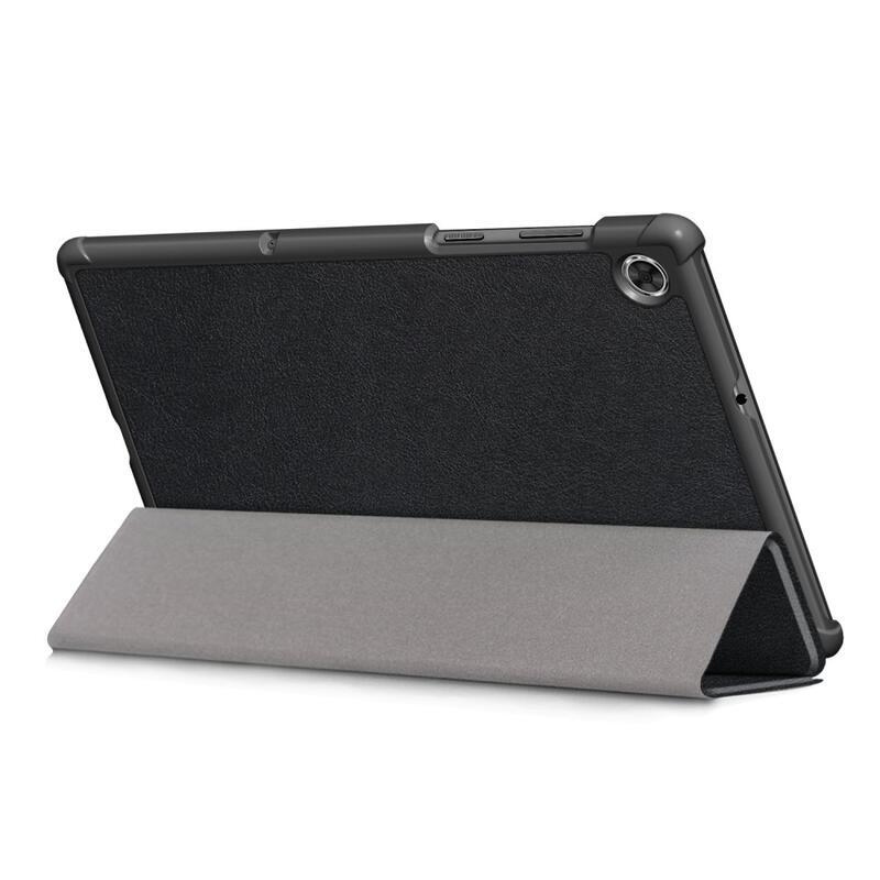Polohovatelné PU kožené pouzdro na tablet Lenovo Tab M10 HD 2. Gen X306F/X - černé