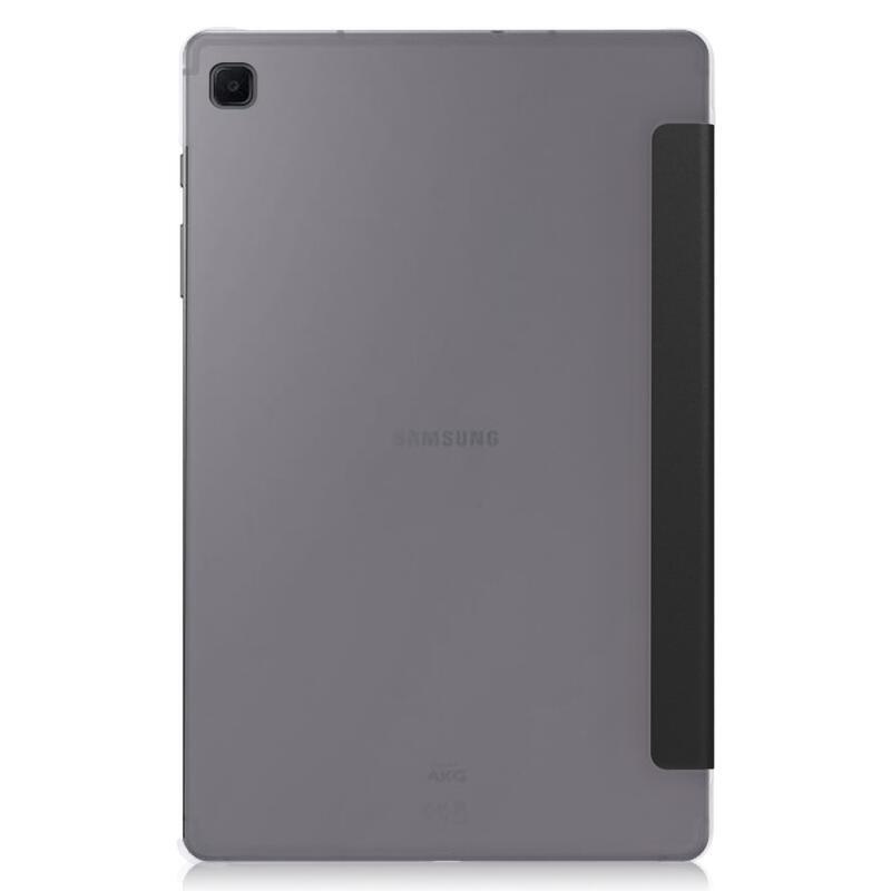 Polohovatelné PU kožené pouzdro na tablet Samsung Galaxy Tab A7 10.4 (2020) T500 - černé