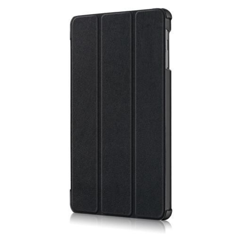 Polohovatelné PU kožené pouzdro pro tablet Samsung Galaxy Tab 10.1 (2019) T515/T510 - černé