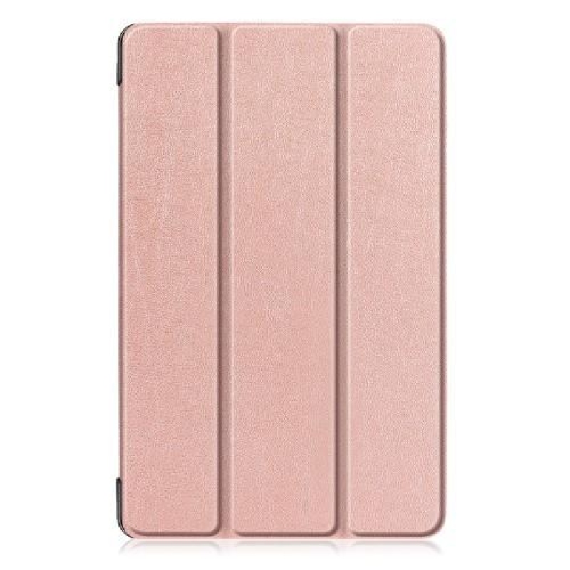 Polohovatelné PU kožené pouzdro pro tablet Samsung Galaxy Tab 10.1 (2019) T515/T510 - růžovozlaté