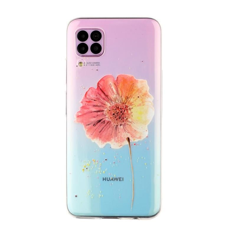 Print gelový obal na mobil Huawei P40 Lite - krásný květ