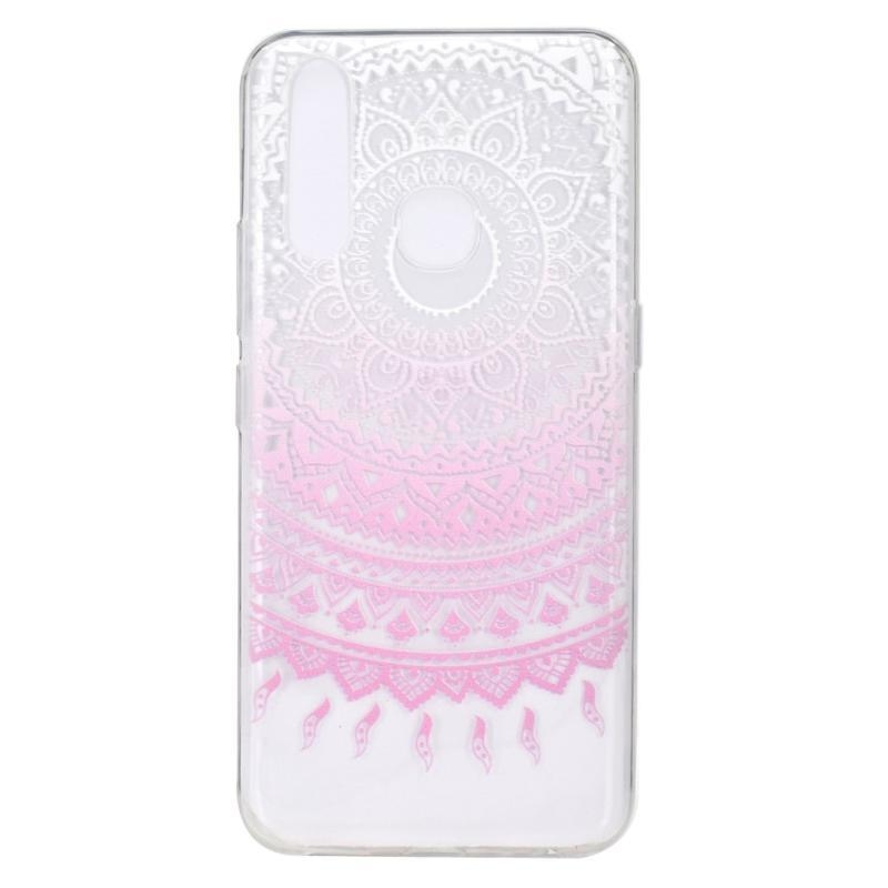 Printy gelový obal na mobil Huawei P40 Lite E - růžová mandala