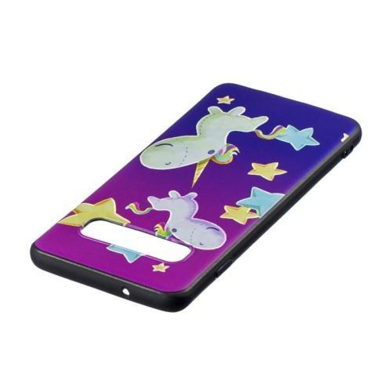 Printy gelový obal na mobil Samsung Galaxy S10 - jednorožec