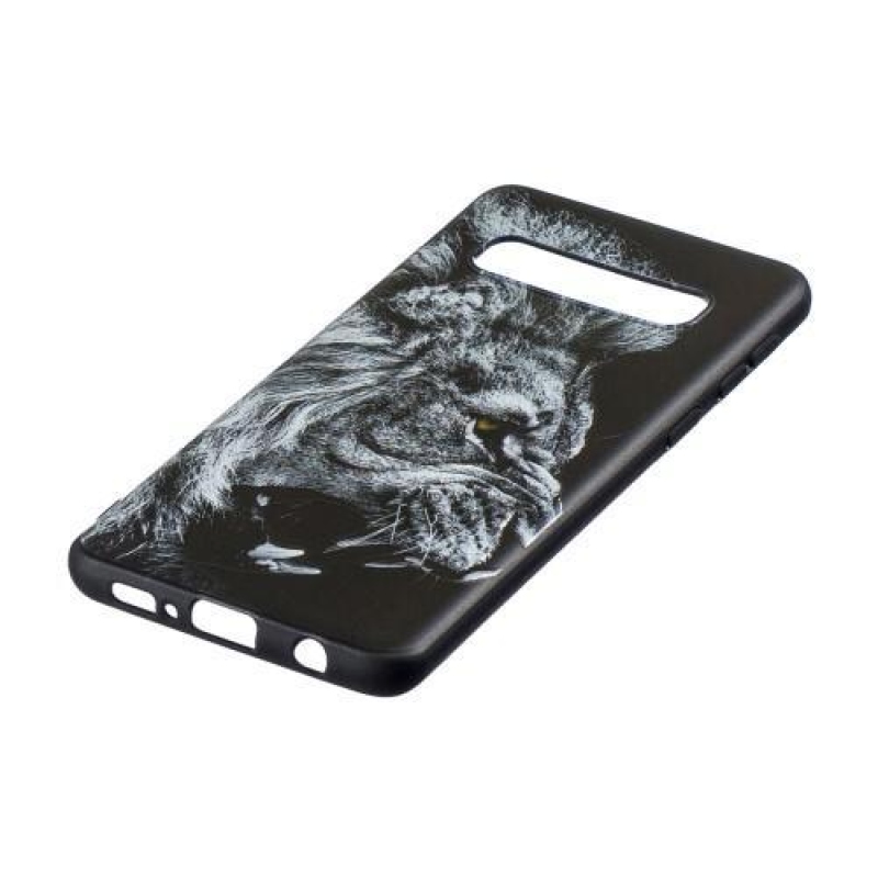 Printy gelový obal na mobil Samsung Galaxy S10 - lev
