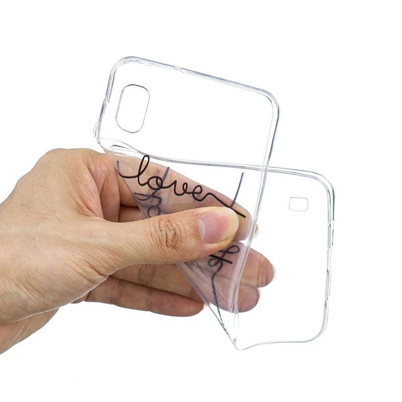 Printy gelový obal pro mobil Samsung Galaxy A10 - anglická slova