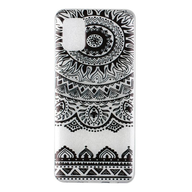 Printy gelový obal pro mobil Samsung Galaxy A31 - černá mandala