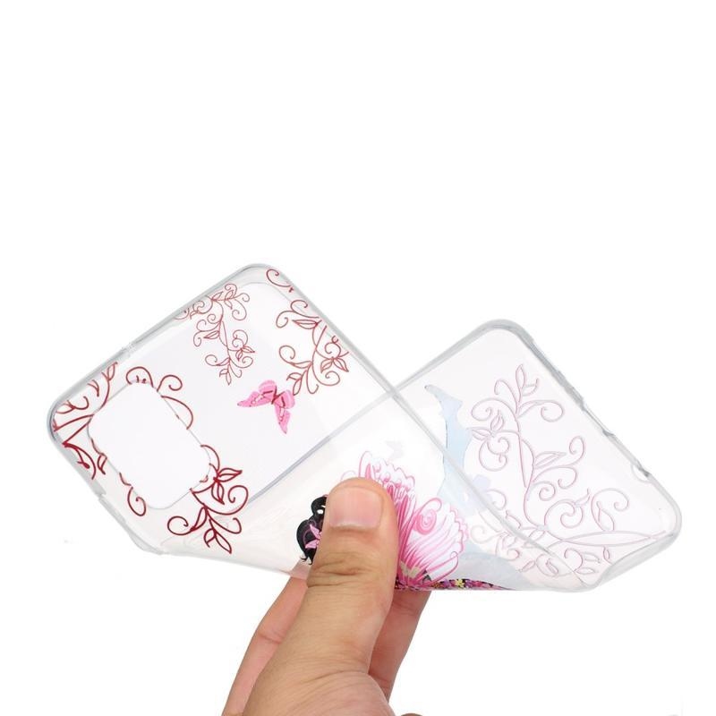 Printy gelový obal pro mobil Samsung Galaxy A31 - dívka a motýli