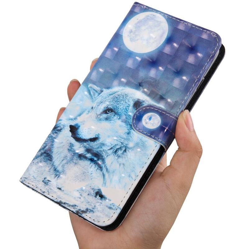 Printy peněženkové pouzdro na mobil Xiaomi Poco M4 Pro 5G/Redmi Note 11S 5G - polární vlk