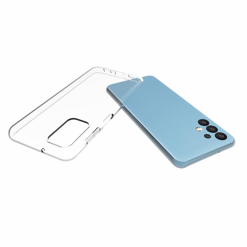 Průhledný gelový obal na mobil Samsung Galaxy A13 4G - průhledný