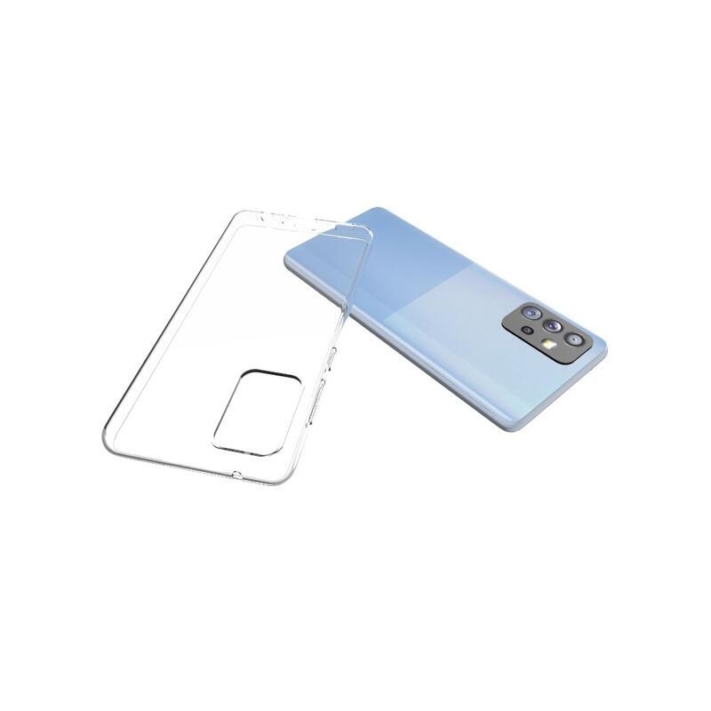 Průhledný gelový obal na mobil Samsung Galaxy A72 5G/4G - průhledný