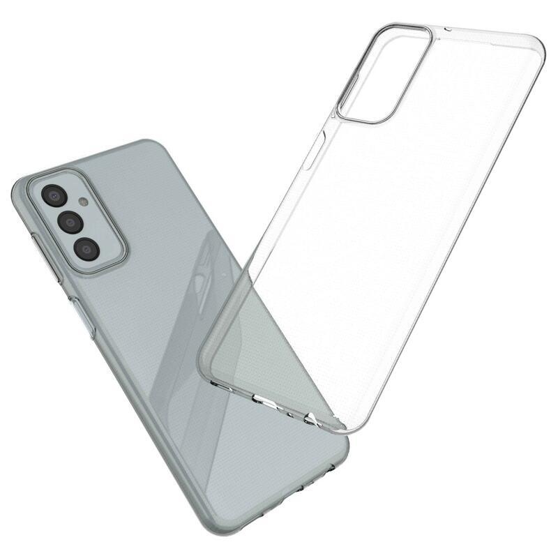 Průhledný gelový obal na mobil Samsung Galaxy M23 5G - průhledný