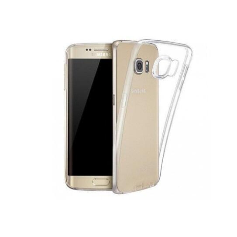 Průhledný gelový obal na Samsung Galaxy S7 - průhledný