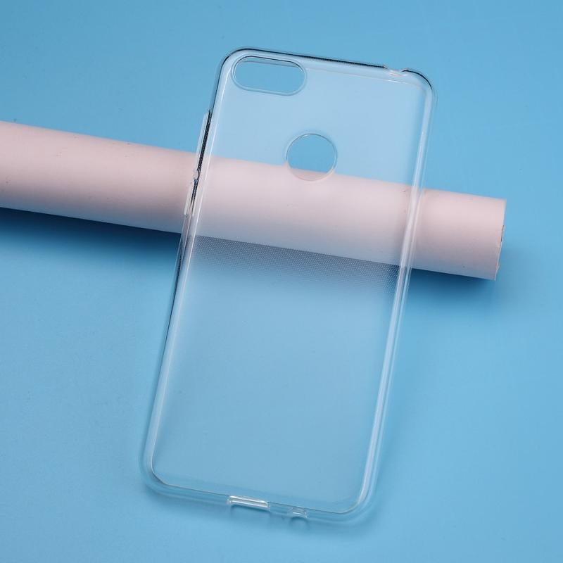 Průhledný gelový obal pro mobil Motorola Moto E6 Play - průhledný