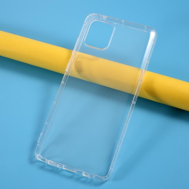 Průhledný gelový obal pro mobil Samsung Galaxy Note 10 Lite - průhledný