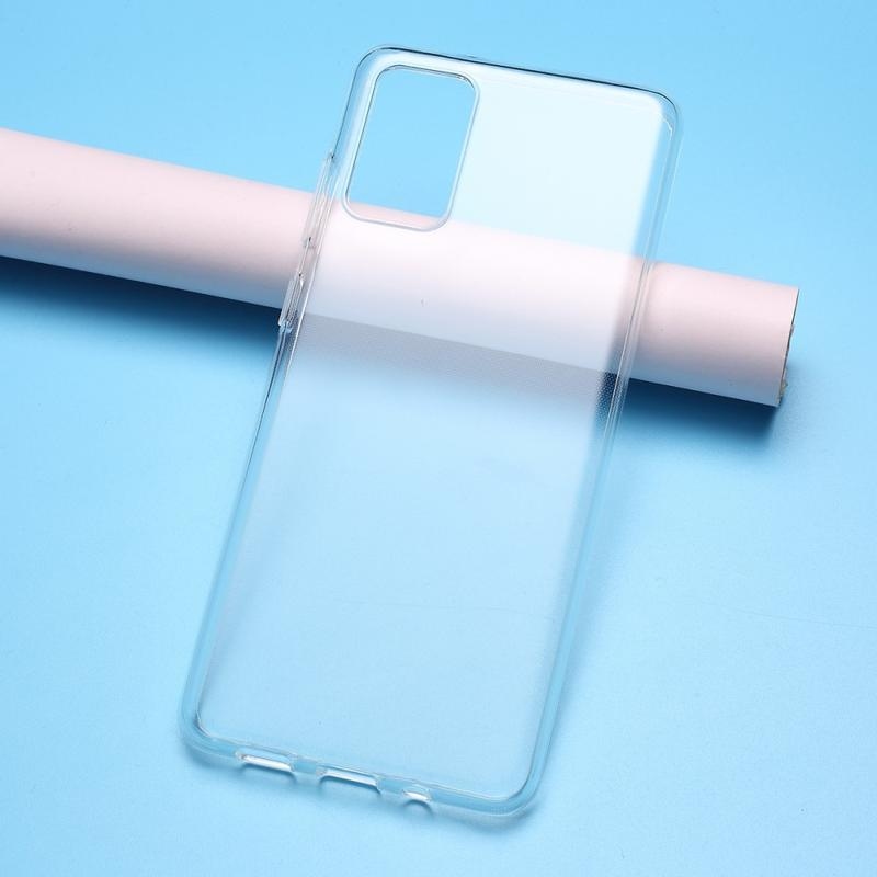 Průhledný gelový obal pro mobil Samsung Galaxy S20 Plus - průhledný