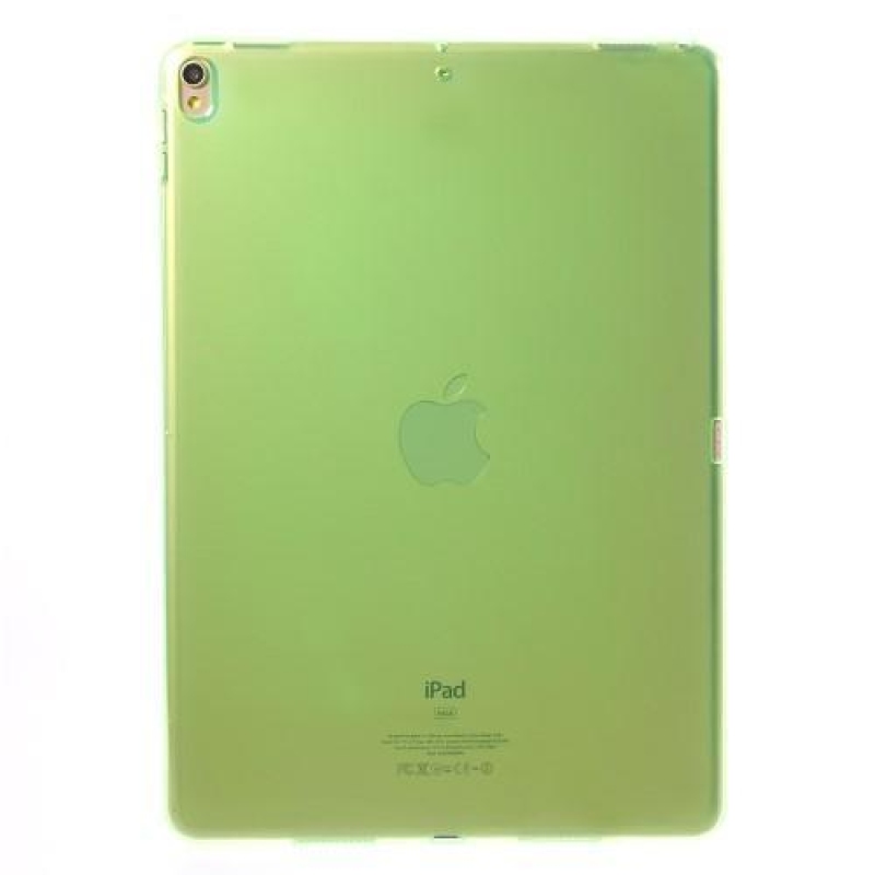 Průsvitný gelový obal na iPad Pro 10.5 - zelený