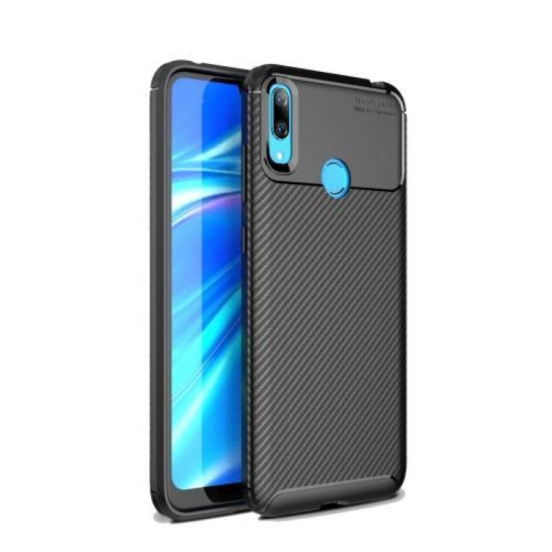 Resistant gelový obal na mobil Huawei Y7 (2019) - černý