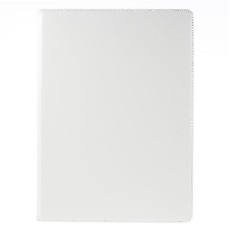 Rotary PU kožené pouzdro s otočným uchycením na iPad Pro 12.9 (2017) - bílé