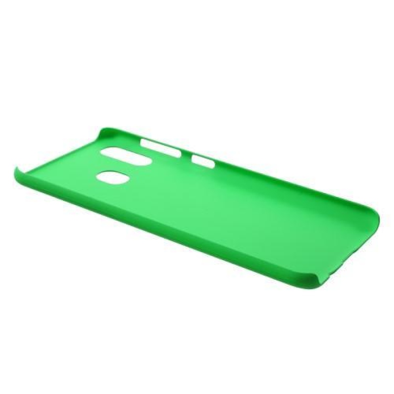 Rubber plastový obal na mobil Samsung Galaxy A30 - zelený