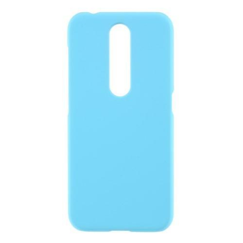 Rubber pogumovaný plastový obal na mobil Nokia 4.2 - světlemodrý