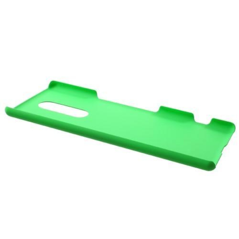 Rubberized plastový obal na mobil Sony Xperia 1 - zelený