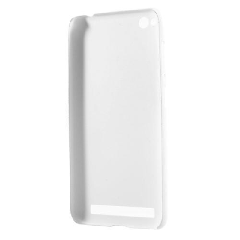 Rubbi pogumovaný plastový obal na Xiaomi Redmi 5A - bílý